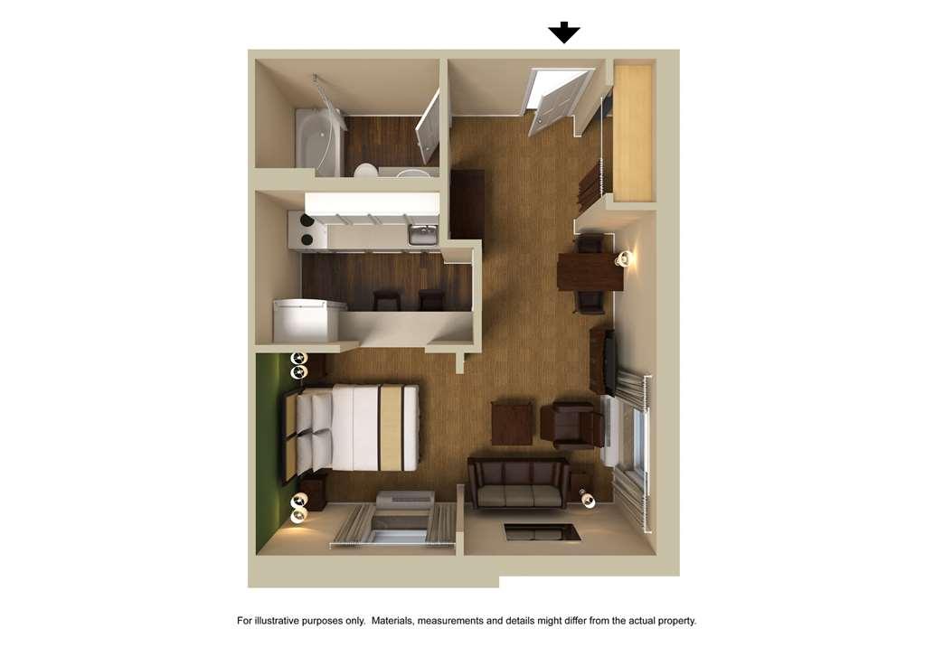 Extended Stay America Select Suites - Raleigh - Cary - Regency Parkway South Номер фото